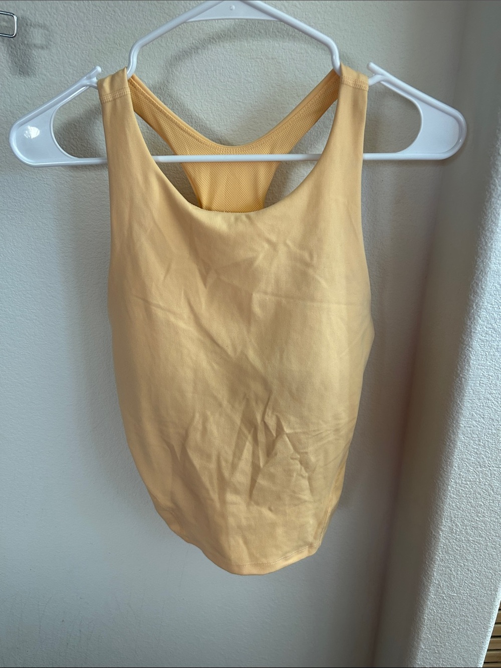 all in motion Women's Racerback Tank Top - Pale Yellow
